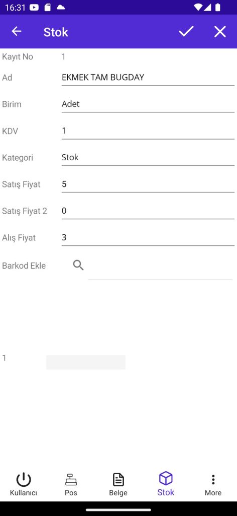 Android Satış Programı